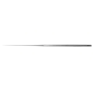 Hough stapedectomy foot plate pick 5 7/8" straight shaft angled 45º 0.33mm long tip hexagonal handle – surgivalley (999030143)