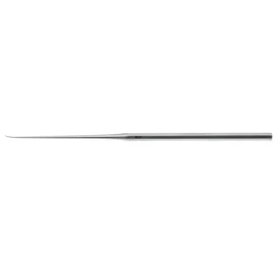 Hough stapedectomy foot plate pick 5 7/8" straight shaft, slightly curved heavy tip hexagonal handle – surgivalley (999030094)