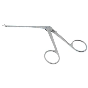House-Bellucci alligator scissors 5 1/4" working length 74.0mm delicate angled up 30º 5.0mm blades ring handle – surgivalley (002211760)