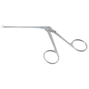 House-Bellucci alligator scissors 5 1/4" working length 74.0mm delicate curved left 5.0mm blades ring handle – surgivalley (002211550)