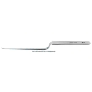 House 牵开器 6 3/4" 刺刀形弯曲杆身 1.25mm 宽刃，刮削尖端 扁平手柄 – surgivalley (007210445)