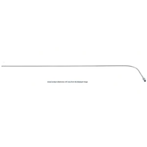 Jackson inVelvet Eye''aspirating tube 16" 3.0mm diameter smooth oval opening on both sides of tip blunt closed end – surgivalley (173030007)