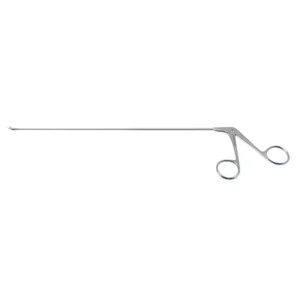 Kleinsasser micro laryngeal scissors, original model working length 230mm angled 15º blades sharp tips ring handle – surgivalley (002211374)