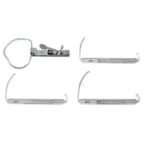 McIvor mouth gag complete set includes - frame size #1, #2 and #3 blades – surgivalley (090030007)