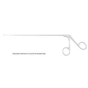 Miniature laryngeal scissors 14" working length 275mm curved left blades ring handle – surgivalley (002211479)