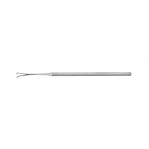 Nasal tenaculum hook 6 1/4" 2 sharp prongs 7.0mm spread round aluminum handle – surgivalley (005212792)