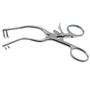 Paparella-Weitlaner 自持式牵开器 5" 2x2 尖齿 长 13.0mm 张开度 33.0mm 环形手柄带棘轮扣 – surgivalley (005212011)