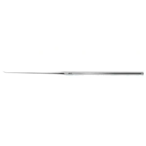 Scheer needle 6 3/8" malleable straight shaft curved 1.5mm long tip hexagonal handle – surgivalley (999030137)