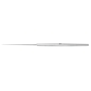 Shambaugh-Derlacki needle 6 1/8" straight shaft straight fine pointed tip flat handle – surgivalley (999030032)