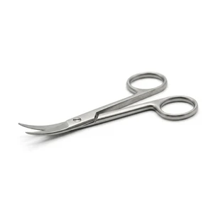 MICS Hoffman/Ahmed vertical scissors 1 3/8" 21 gauge curved shaft for use with MICS handle – surgivalley (002040224)