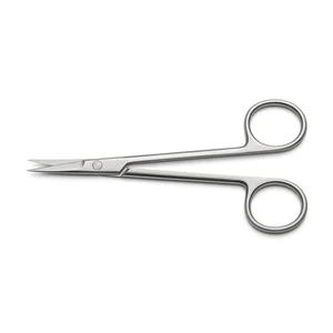 MICS scissors tip 2" 20 gauge 360º rotatable working length 30mm straight 2.9mm long blades titanium For use with MICS handle #9910T – surgivalley (002040230)