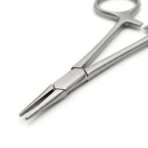 MICS Ahmed needle holder 1 3/8" 23 gauge straight shaft for use with MICS handle – surgivalley (003050170)