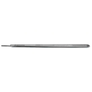 #3L knife handle 8 3/8" long for blades 10, 11, 12 and 13 flat handle – surgivalley (006210048)