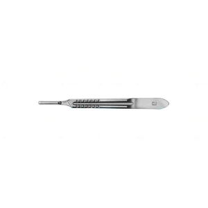 #4LA knife handle 8 1/2" long angled for blades 18 through 36 flat handle – surgivalley (006210051)