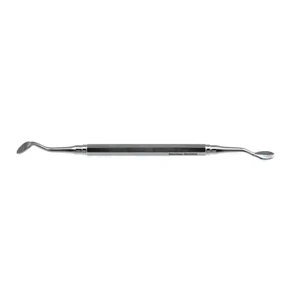 Bone file 7" double-ended, #12, 5.0mm and 7.0mm plain serrated ends round handle – surgivalley (013210038)