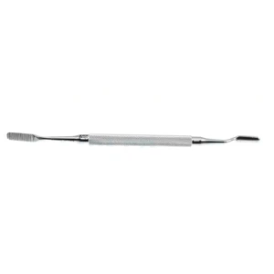 Bone file 7" double-ended, #33, 5.0mm and 6.0mm serrated ends round handle – surgivalley (013210054)