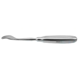 Chandler bone elevator 8" medium curved 12.0mm x 19.0mm wide blade, grip handle – surgivalley (007210554)
