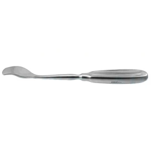 Chandler bone elevator 9" large curved 17.0mm x 25.0mm wide blade, grip handle – surgivalley (007210583)
