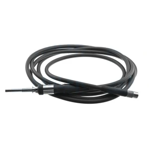 Fiberoptic light cable 10' length x 3.5mm bundle diameter, gray sheathing, Surgivalley scope / Surgivalley light source (threaded) connectors – surgivalley (999210626)