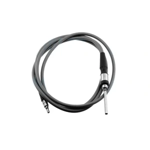 Fiberoptic light cable 7 1/2' length x 3.5mm bundle diameter, gray sheathing, full monocoil, no connectors – surgivalley (999210677)