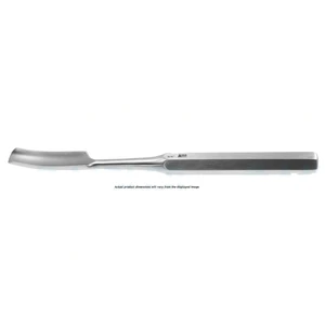 Hibbs gouge 9 1/4" curved 25.0mm wide blade hexagonal handle – surgivalley (022210048)