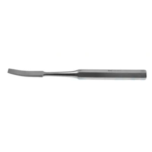 Hibbs osteotome 9 1/4" curved 13.0mm wide hexagonal handle – surgivalley (012210506)