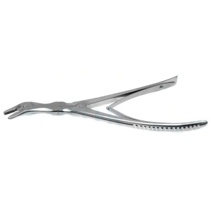 Leksell rongeur 9" double-action, strongly curved jaws 4.0mm bite, spring handle – surgivalley (011211051)