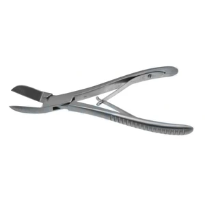 Liston-Knochenschneidezange 7 1/2" abgewinkelt, flache 41.0mm Backen, Federgriff – surgivalley (001212515)