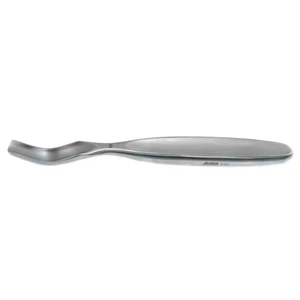 McGlamry metatarsal elevator 6 1/2" curved sharp 13.0mm wide blade flat handle – surgivalley (007210591)