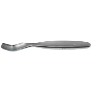 McGlamry metatarsal elevator 6 1/2" curved sharp 17.0mm wide blade flat handle – surgivalley (007210592)