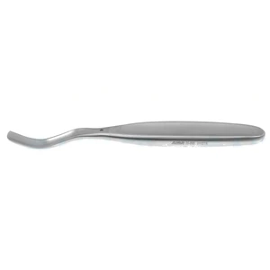 McGlamry metatarsal elevator 6 1/2" curved sharp 9.0mm wide blade flat handle – surgivalley (007210589)