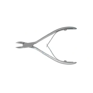 Nagelknipserpinzette, 4 1/2" schmal, konkave Schneide, Doppelfeder – surgivalley (001212574)