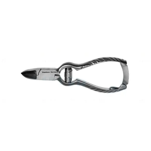 Nagelknipser-Pinzette 5 1/4" konkave Schneide, Tonnenfeder, geriffelter Griff – surgivalley (001213217)
