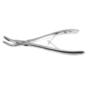 Olivecrona 咬骨钳 7 3/4" 弯曲 3.0mm x 16.0mm 杯状钳口，弹簧手柄 – surgivalley (011211425)