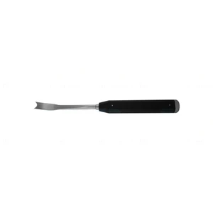 Pelvic osteotome 12" curved 20.0mm wide black plastic handle – surgivalley (012210504)