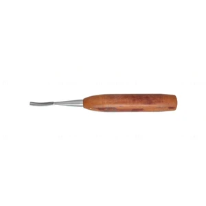 Tanaka gouge 9 1/2" curved 6.0mm wide blade, phenolic handle – surgivalley (022210042)