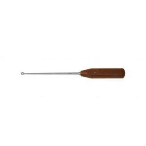 Volkman bone curette 11" straight size #4/0 2.9mm oval cup, phenolic handle – surgivalley (008211188)