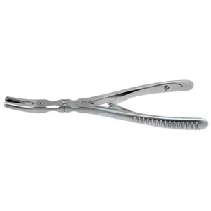 Zaufal-Jansen rongeur 7" double-action curved jaws 5.0mm bite, spring handle – surgivalley (011211397)