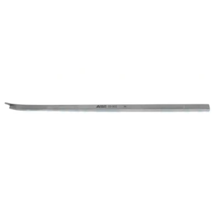 Anderson-Neivert osteotome 8" curved right 4.0mm wide single guarded cutting edge flat handle – surgivalley (012030048)