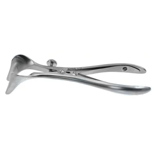 Cottle septum speculum 5 1/2" narrow 30.0mm long tapered 9mm to 4mm wide blades with set screw – surgivalley (007030047)