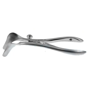 Cottle septum speculum 5 1/2" narrow 35.0mm long tapered 10mm to 8mm wide blades with set screw – surgivalley (007030043)