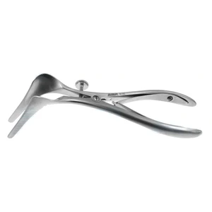 Cottle septum speculum 5 1/2" narrow 55.0mm long tapered 10mm to 6mm wide blades with set screw – surgivalley (007030044)