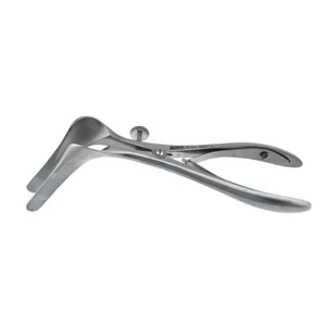 Cottle septum speculum 5 1/2" narrow 55.0mm long tapered 10mm to 8mm wide blades with set screw – surgivalley (007030050)