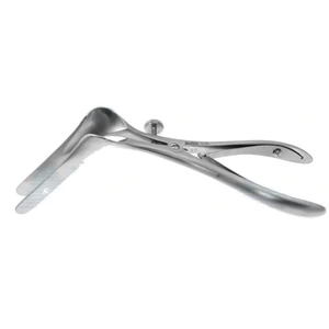Cottle septum speculum 5 1/2" narrow 70.0mm long tapered 10mm to 8mm wide blades with set screw – surgivalley (007030046)