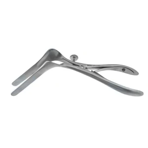 Cottle septum speculum 5 1/2" narrow 80.0mm long tapered 10mm to 8mm wide blades with set screw – surgivalley (007030049)