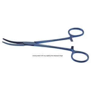 Crile Hämostaseklemme 5 1/2" gerade gezahnte Branchen, Ringgriff, Titan – surgivalley (004210585)