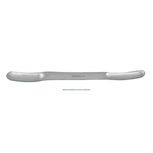 Heifetz brain spatula 7" double-ended 18.0mm and 22.0mm ends flat handle – surgivalley (126060008)