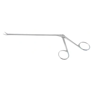 Kurze-Decker microsurgical dissecting scissors 7 5/8" working length 135.0mm delicate curved left 8.0mm blades ring handle – surgivalley (002211549)