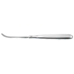 Love-Adson periosteal elevator 6 1/2" curved 5.0mm wide sharp blade square handle – surgivalley (005212805)