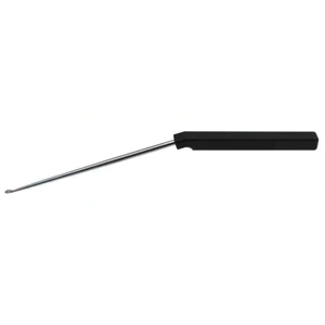 Lumbar axial curette 10 1/4" angled shaft, low profile straight up size #3/0 cup square handle – surgivalley (008060195)